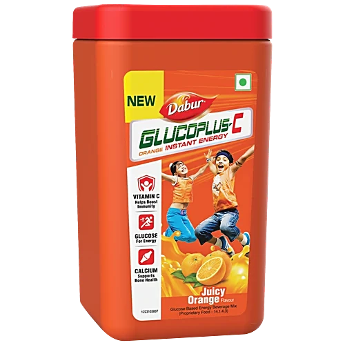 Dabur Glucoplus-C Orange Instant Energy -  400 g