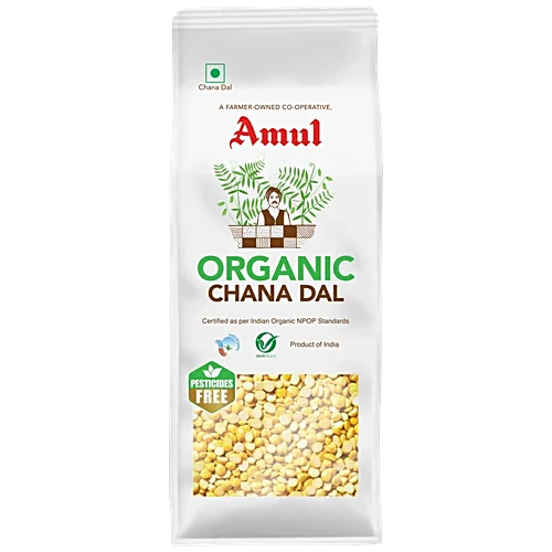 Amul Organic Chana Dal, 500 g