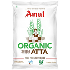 Amul Organic Whole Wheat Atta, 5 kg