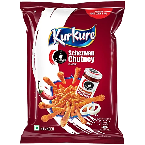 Kurkure Schezwan Chutney Flavour, 39.5g