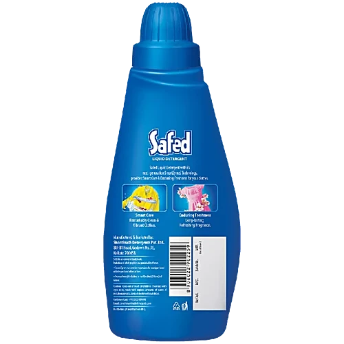 Safed, Smart Zymes Liquid Detergent, 430 ml