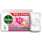 Dettol Skincare Soap, 100g  (Pack of 4)