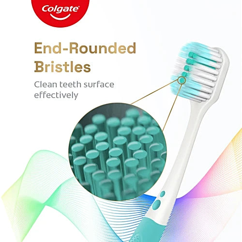 Colgate Total Ultra Soft Toothbrush, 2 pcs (Get Free 16 g Toothpaste)