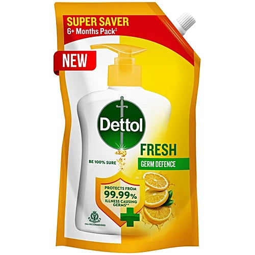 Dettol Fresh Germ Defence Liquid Handwash, 675 ml