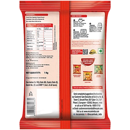 McCain French Fries-1.2 kg