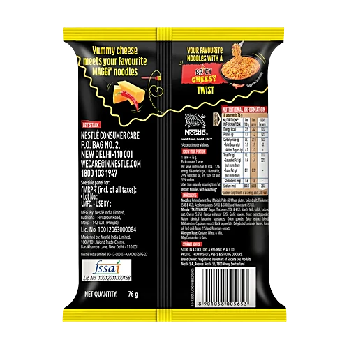 Maggi Spicy Cheesy Noodles-76 g