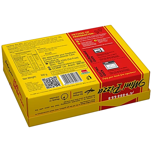 Amul Margherita Mini Pizza, 100 g