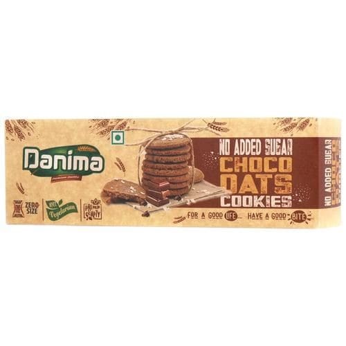 Danima No Added Sugar Choco Oats Cookies, 150g
