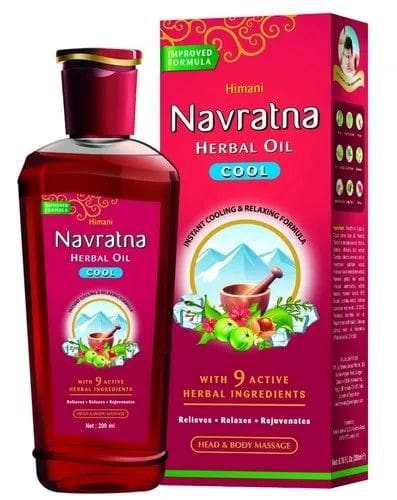 Navratna Ayurvedic Cool Oil, 45ml