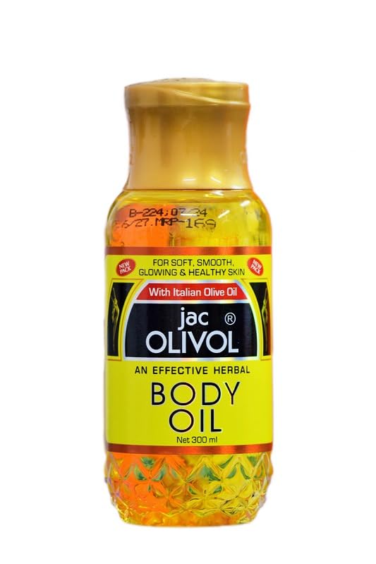 Jac Olivol Body Oil with Italian Olive Oil, 300ml