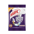 Harpic Drain Xpert Drain Cleaner Powder, Effective sink cleaner, drain blockage remover - 50g.