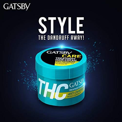 Gatsby Anti-Dandruff, Treatment Hair Cream, 250g