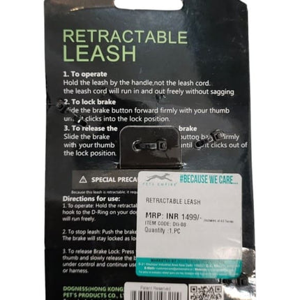 Pets Empire, Retractable Leash, Small, 3m