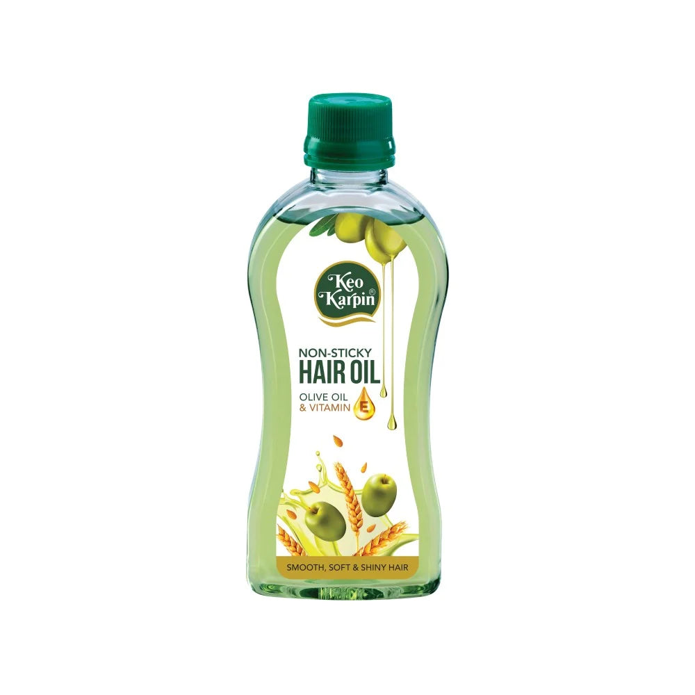 Keo Karpin Hair Oil - Non Sticky With & Olive Oil, 300 ml