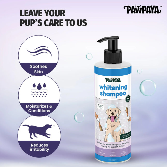 Pawpaya Whitening Dog Shampoo, 250 ml