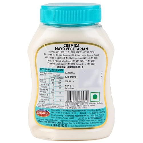 Cremica Mayo - Vegetarian, 275gm
