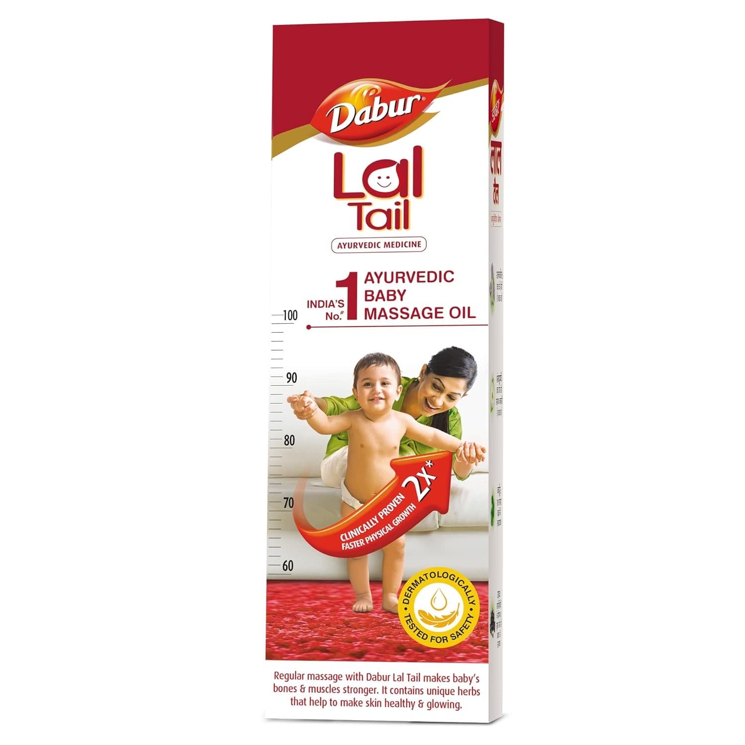 Dabur Lal Tail, Ayurvedic Baby Massage Oil, 200ml