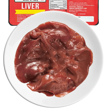 Frozen Chicken Liver, 450gm