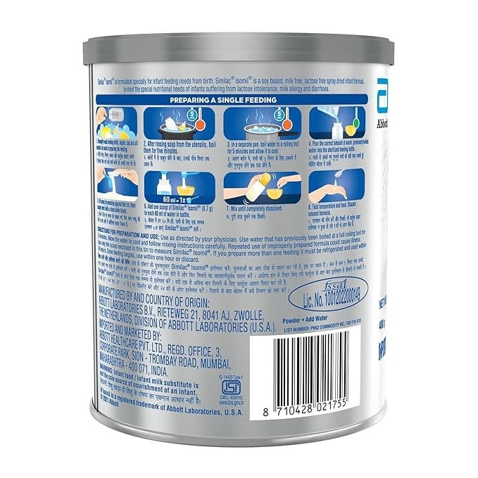 Similac Isomil Soy Infant, 400gm