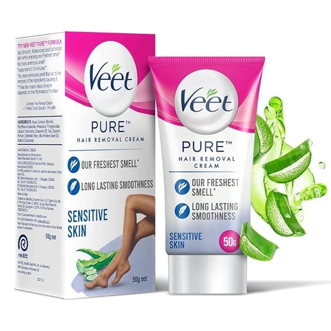 Veet Hair Removal Cream Sensitive Skin, 50gm
