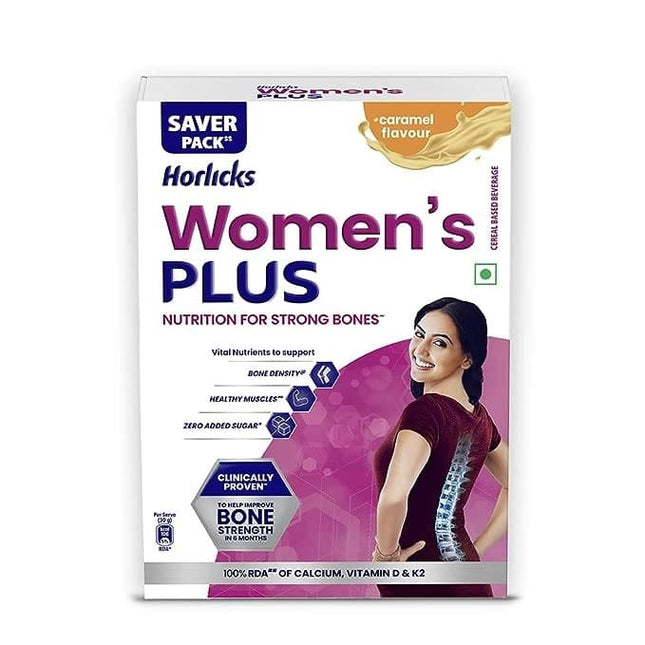 Horlicks Women's Plus Caramel Refill, 400gm