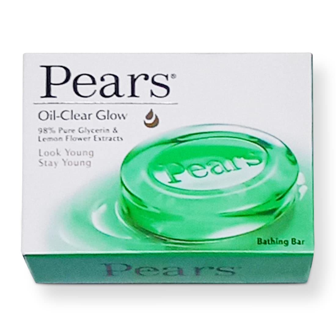 Pears Oil-Clear Glow Bathing Bar, 75g