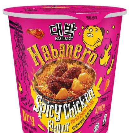 Daebak, Habanero Spicy Chicken Flavour, 79g