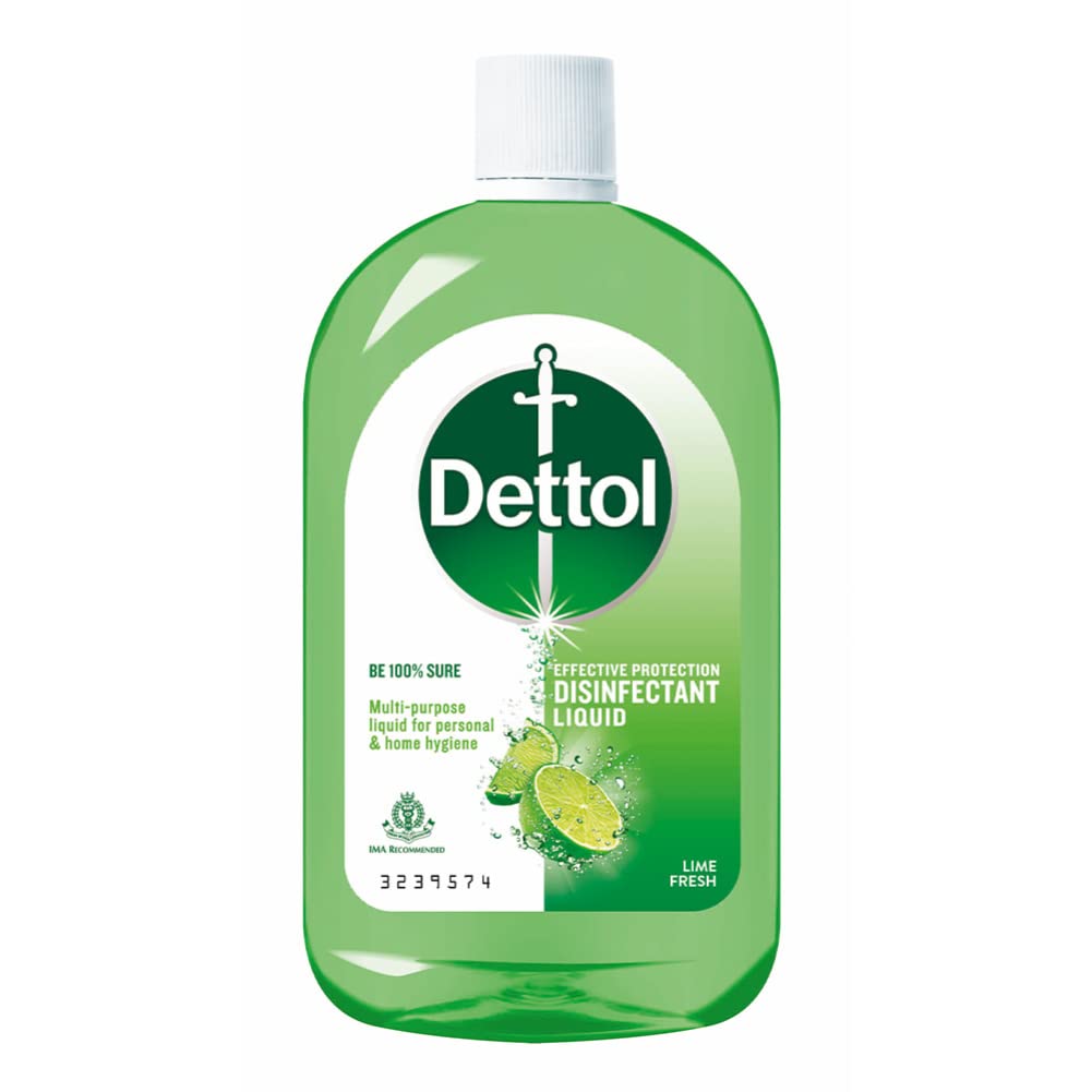 Dettol, Disinfectant Liquid, Lime Fresh, 550ml