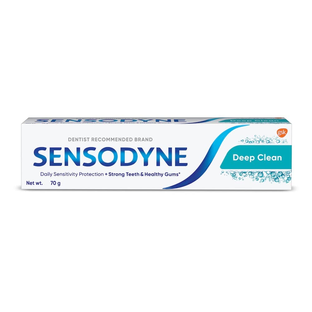 Sensodyne Deep Clean Toothpaste, 70g