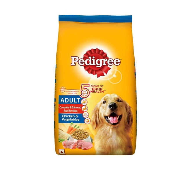 Pedigree Adult Dry Dog Food, Chicken & Vegetables, 2.8kg