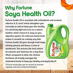Fortune Soya Health, Refined Soyabean oil - 4.350kg