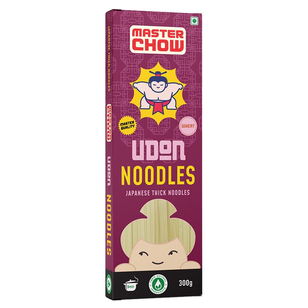 MasterChow Udon Noodles, Japanese Thick Noodles, 300gm