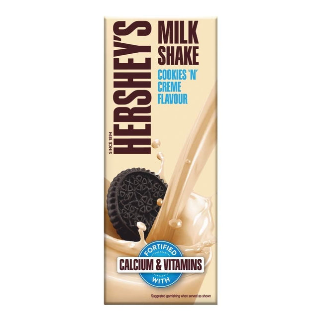 Hershey's Cookies N Crème Flavored Milkshake,180ml