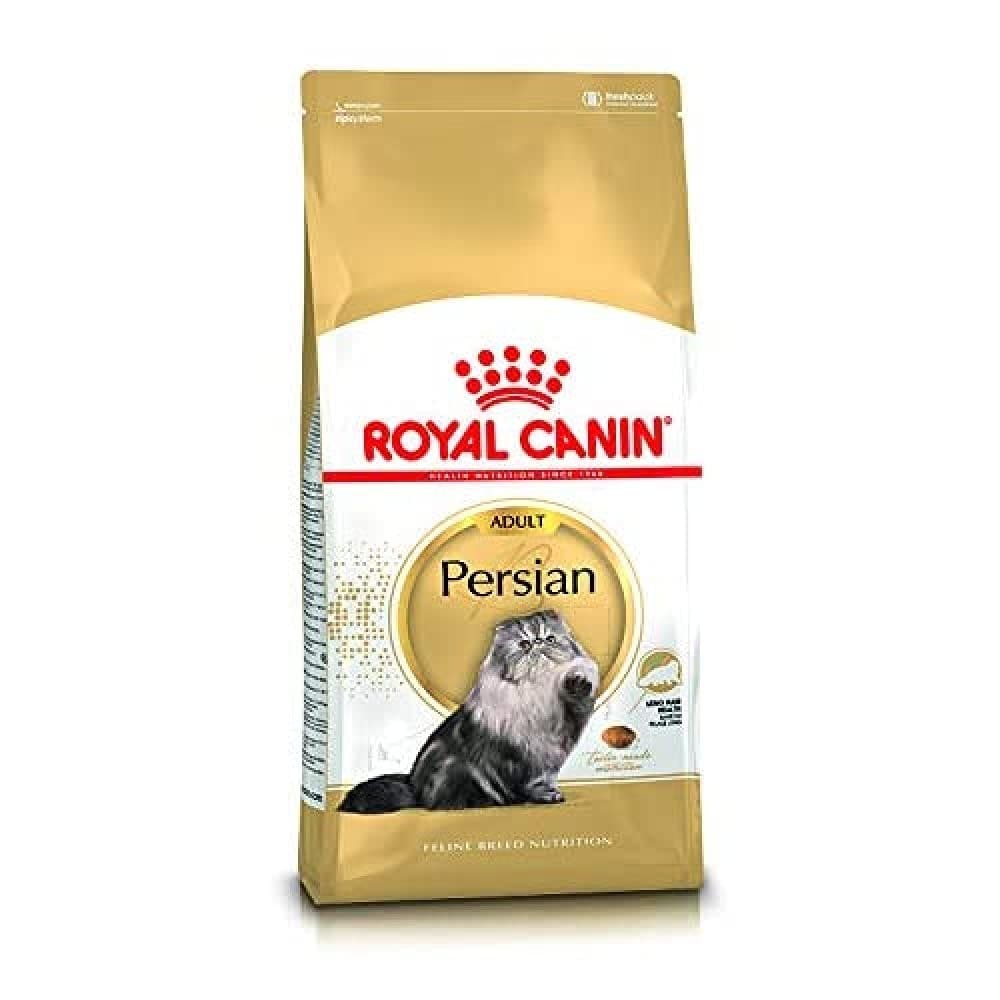 Royal Canin Persian Adult Dry Cat Food, Meat Flavor, 4Kg