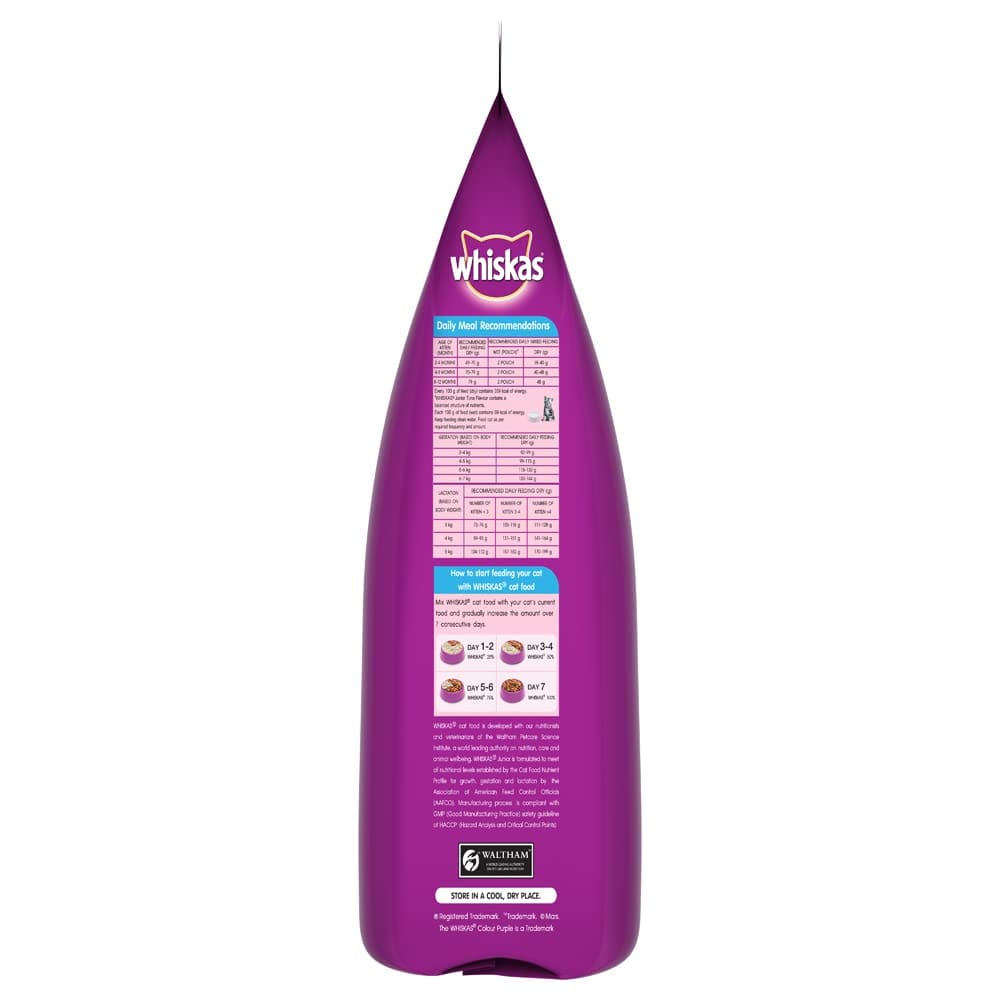 Whiskas Kitten (2-12 months), Ocean Fish Flavour, 3kg