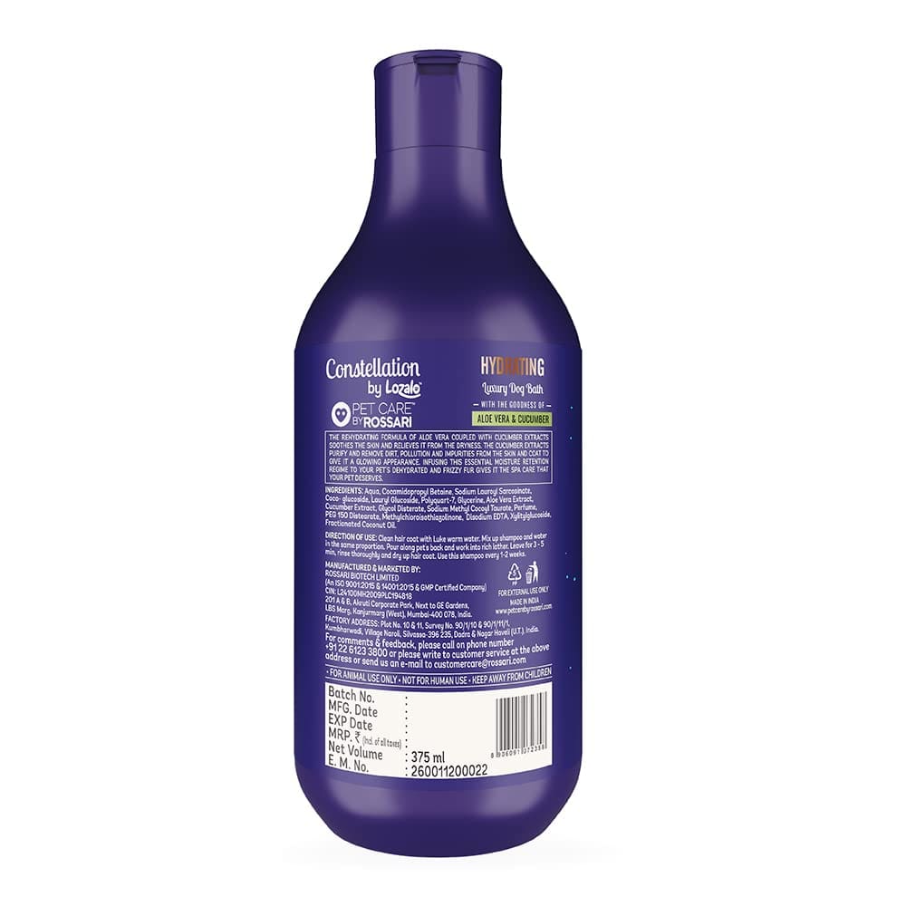 Constellation By Lozalo Hydrating Dog Shampoo, 375 ml