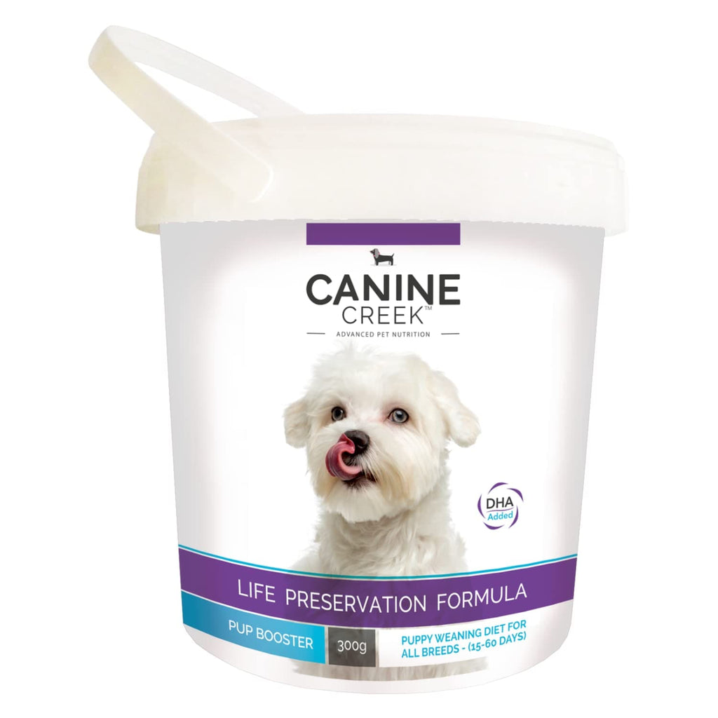 Canine Creek Pup Booster - Puppy Weaning Diet for All Breeds, 300g