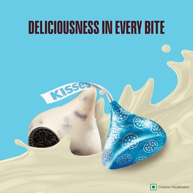 Hershey's Kisses Cookies 'n' Creme, 33.6g