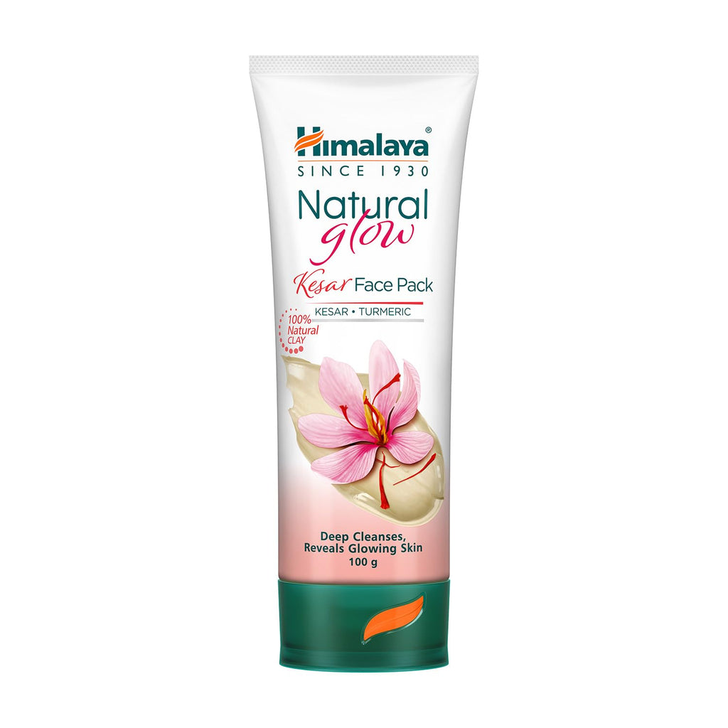 Himalaya Natural Glow Kesar Face Pack (Kesar & Turmeric), 100g
