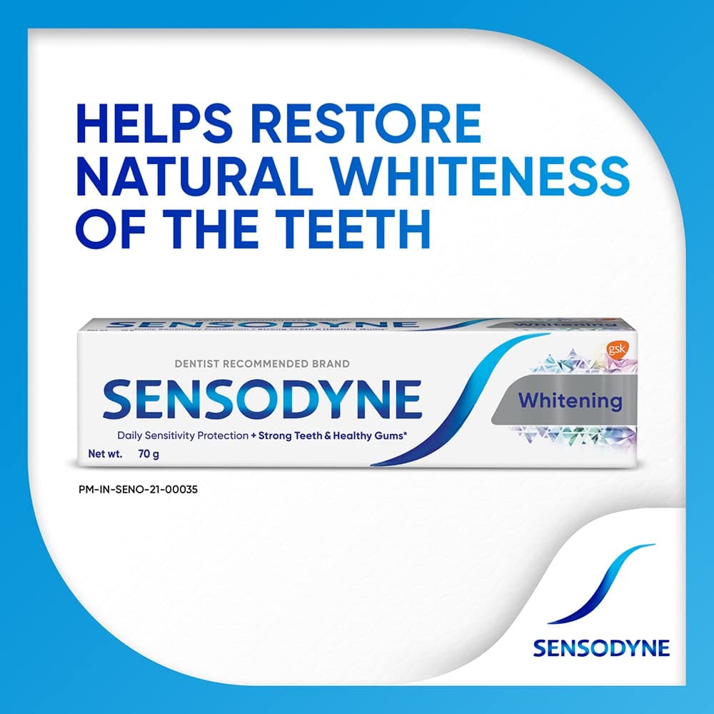 Sensodyne Toothpaste Whitening, 70g