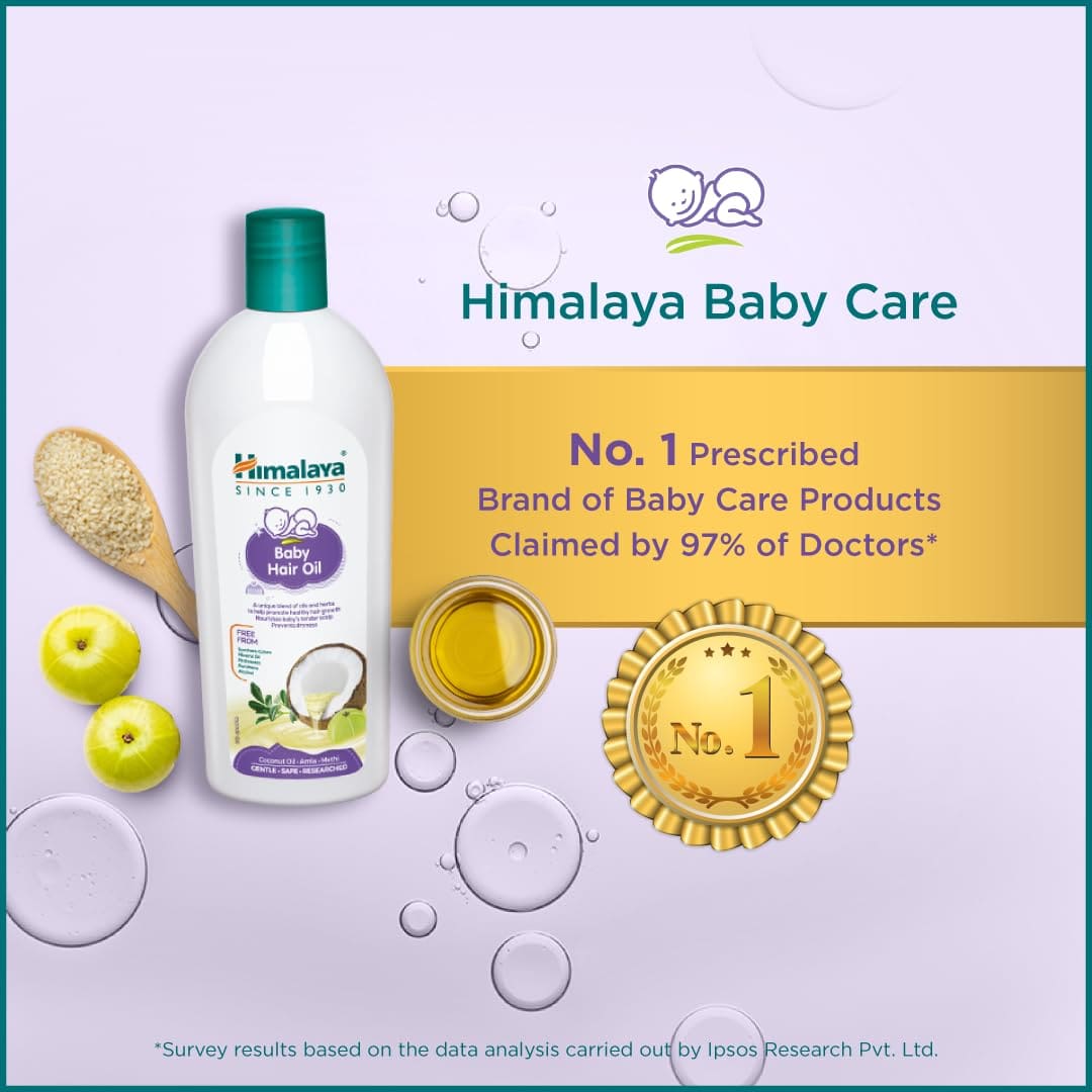 Himalaya Baby Hair Oil, 100ml