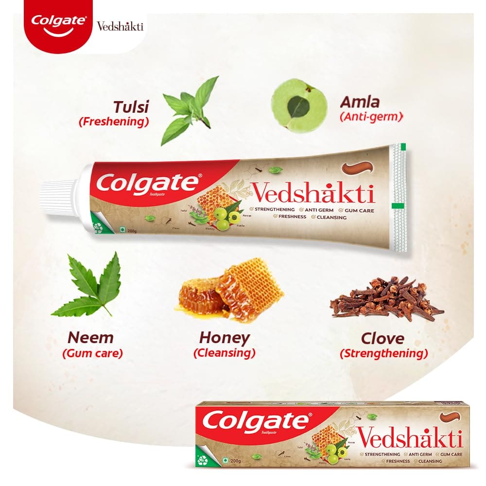 Colgate Vedshakti Toothpaste, 140g