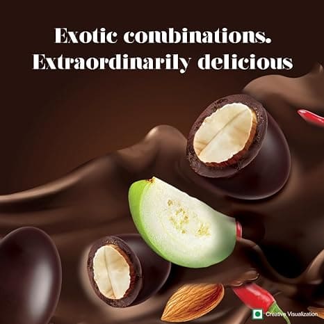 Hershey's Exotic Dark Californian Almonds with Guava & Mexican Chili Flavour, 90g