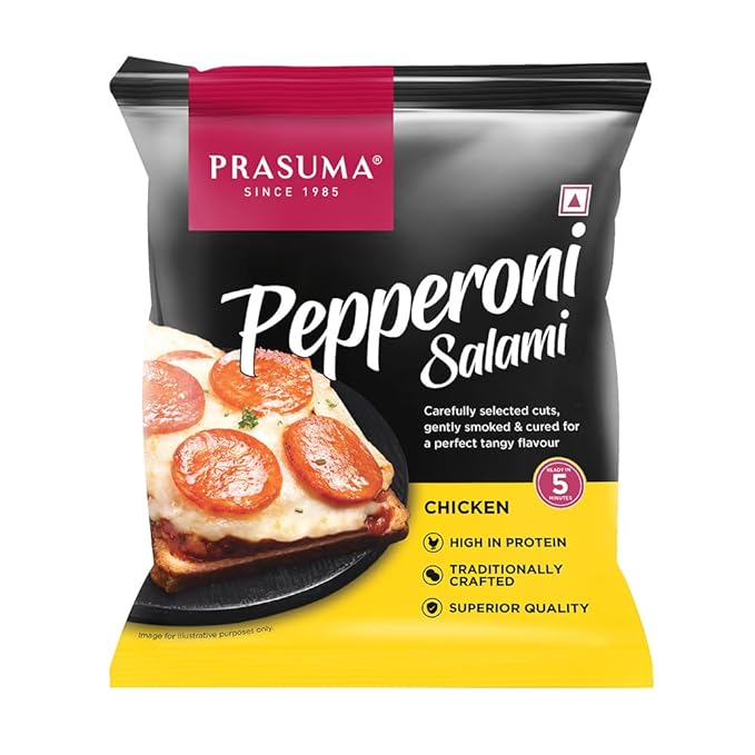 Prasuma Chicken Pepperoni Salami 100g