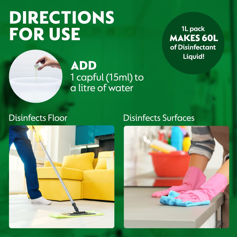 Dettol, Disinfectant Liquid, Lime Fresh, 550ml