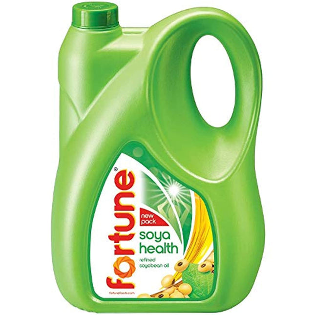Fortune Soya Health, Refined Soyabean oil - 4.350kg