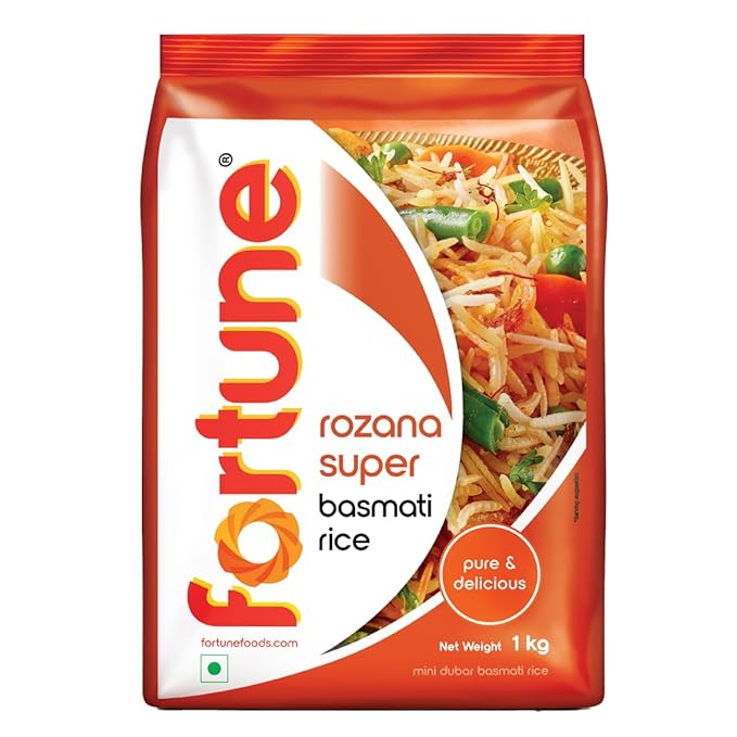 Fortune Rozana Super Basmati Rice - 1 Kg
