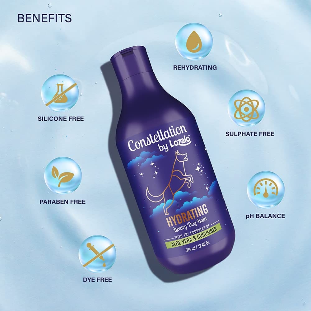 Constellation By Lozalo Hydrating Dog Shampoo, 375 ml