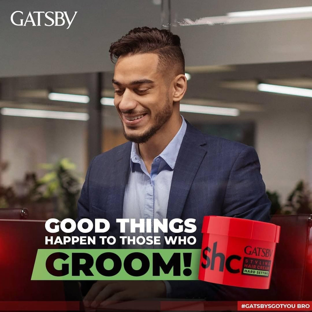 Gatsby Styling Hair Cream, Neat and Arrange, 250g