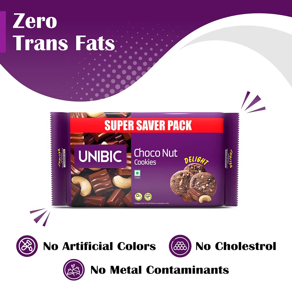 Unibic, Choco Nut Cookies, 300g